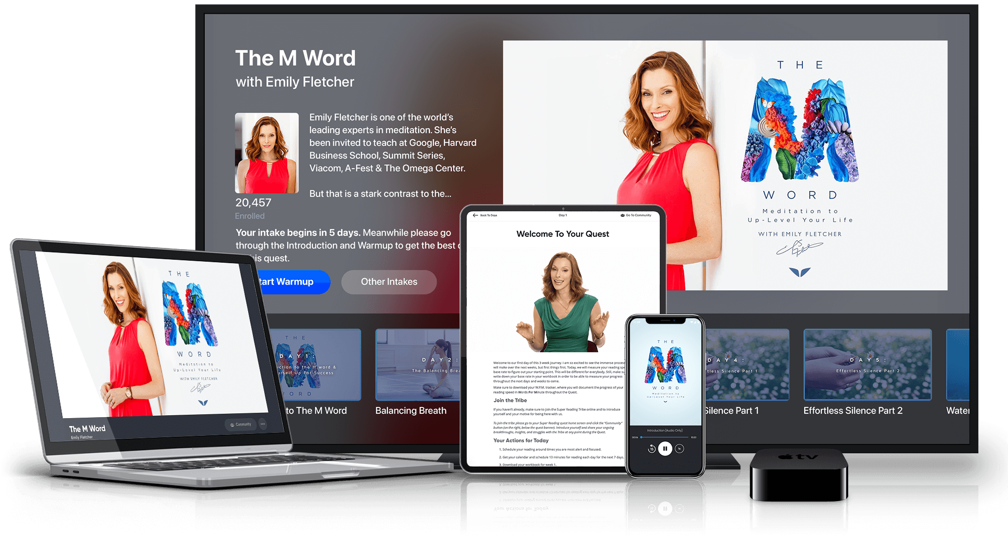 The M Word on multiple devices