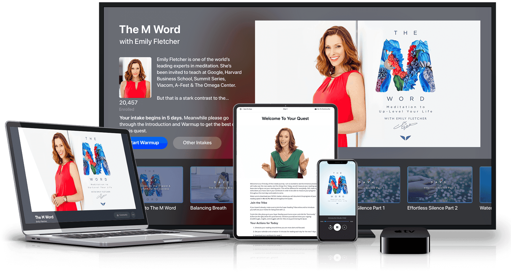 The M Word on multiple devices