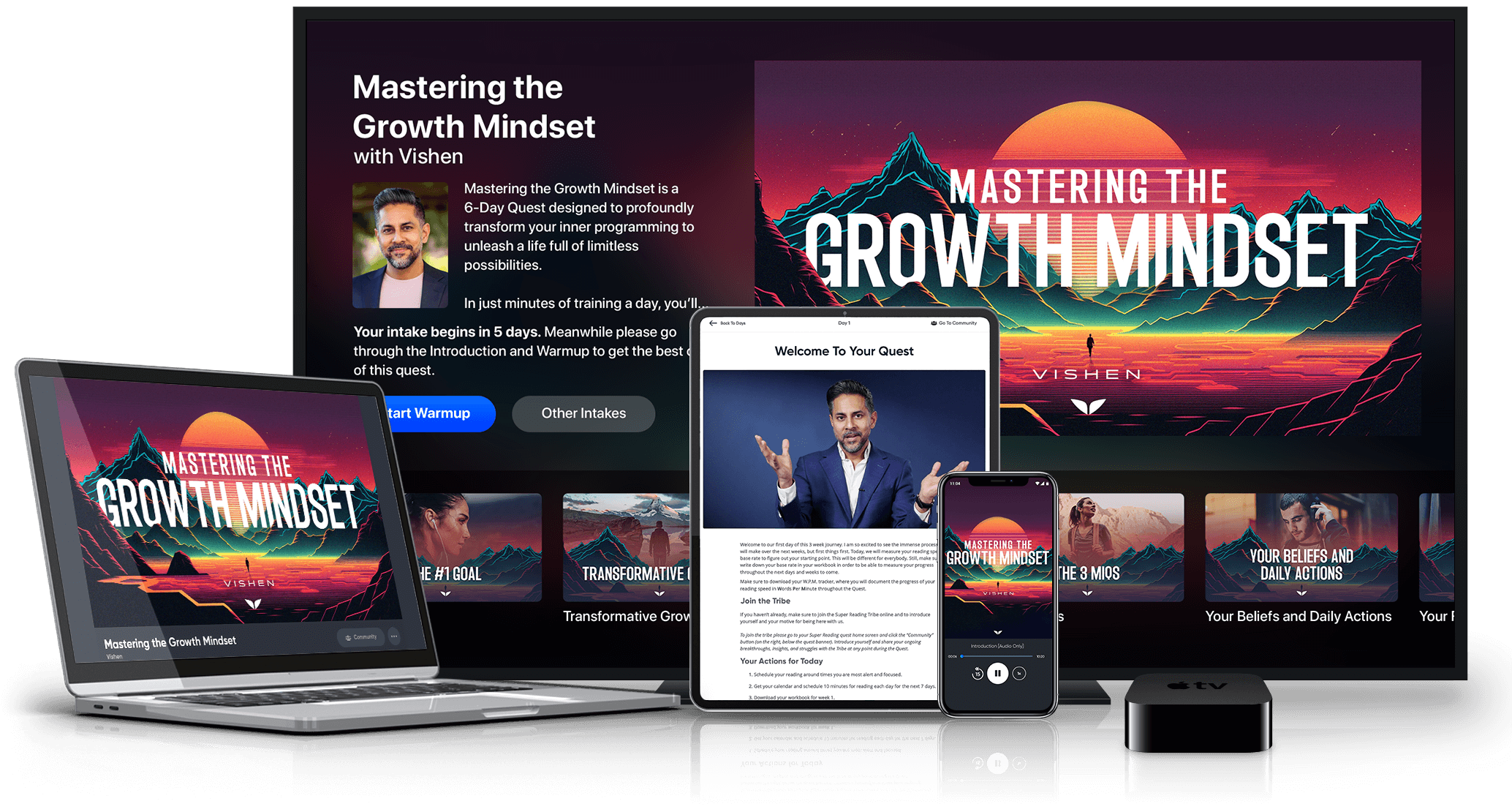 Mastering the Growth Mindset on multiple devices