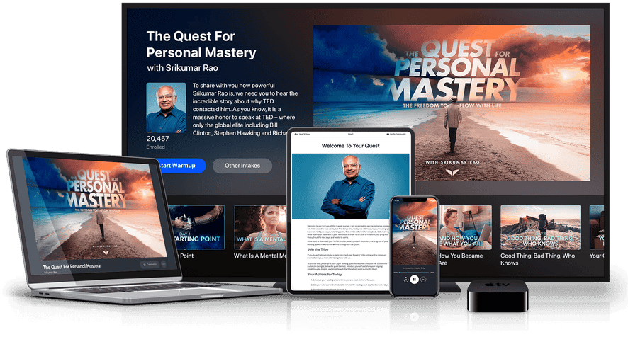 The Quest For Personal Mastery on multiple devices