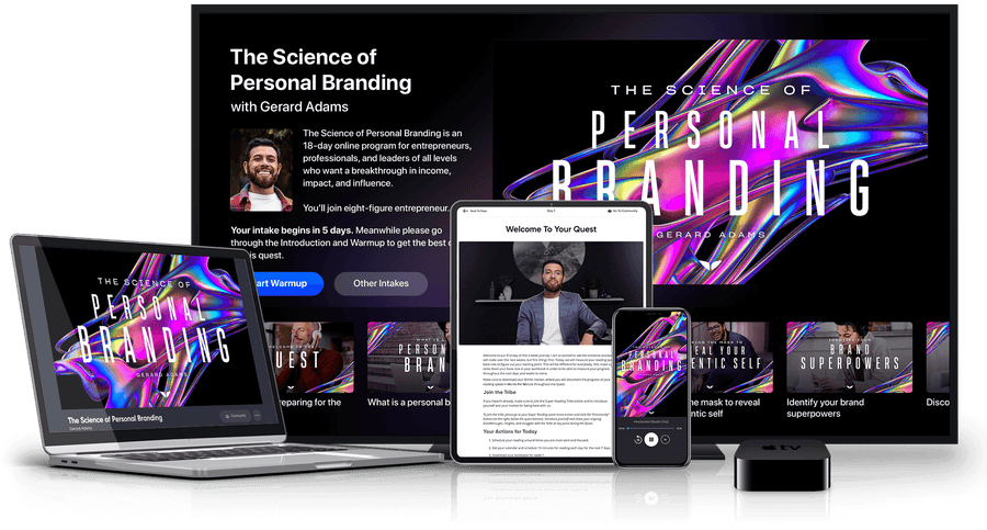 The Science of Personal Branding on multiple devices