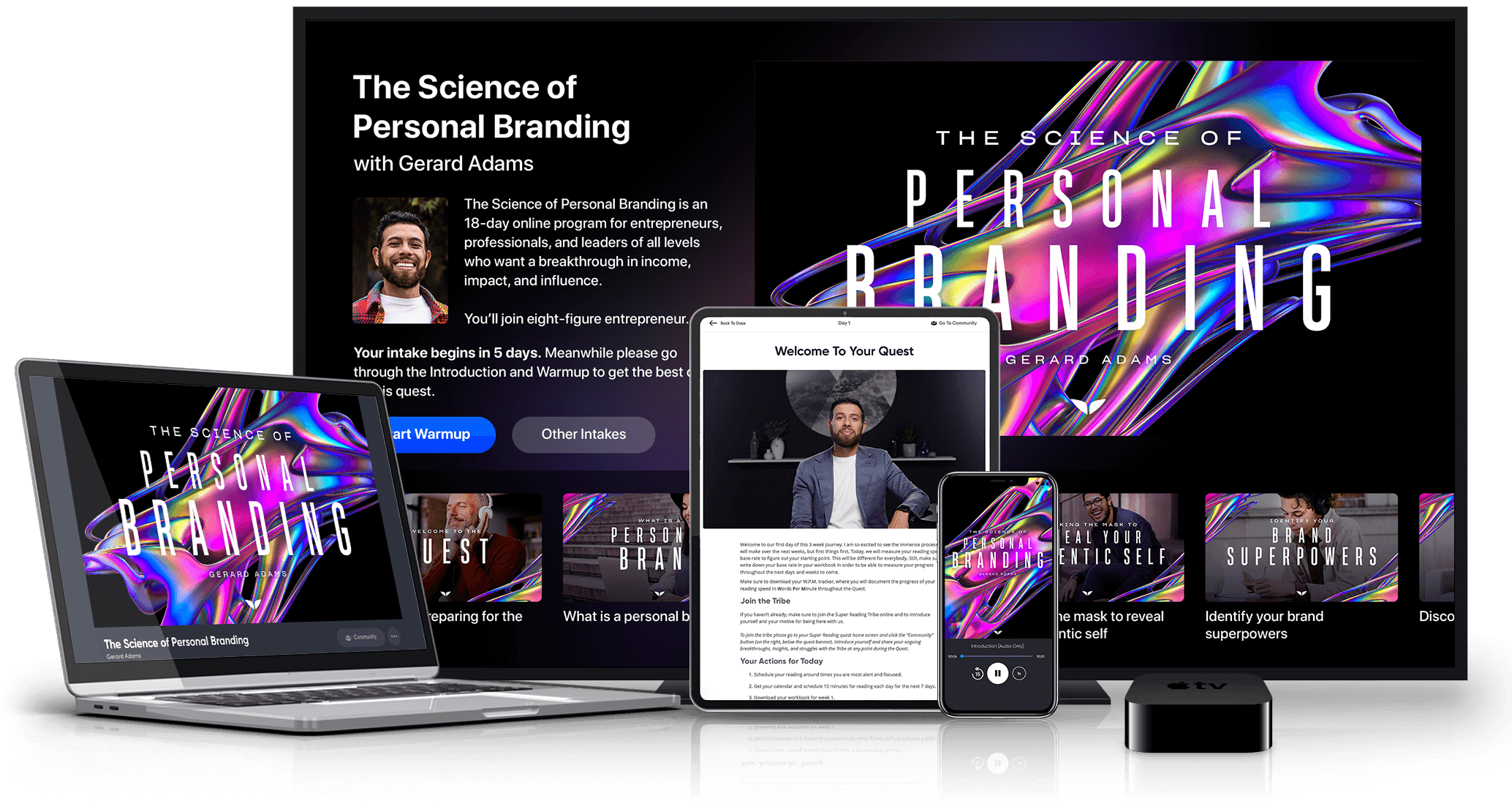 The Science of Personal Branding on multiple devices