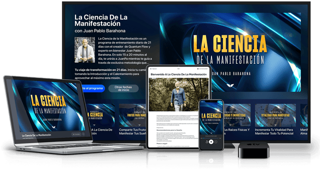 La Ciencia de la Manifestación en múltiples dispositivos