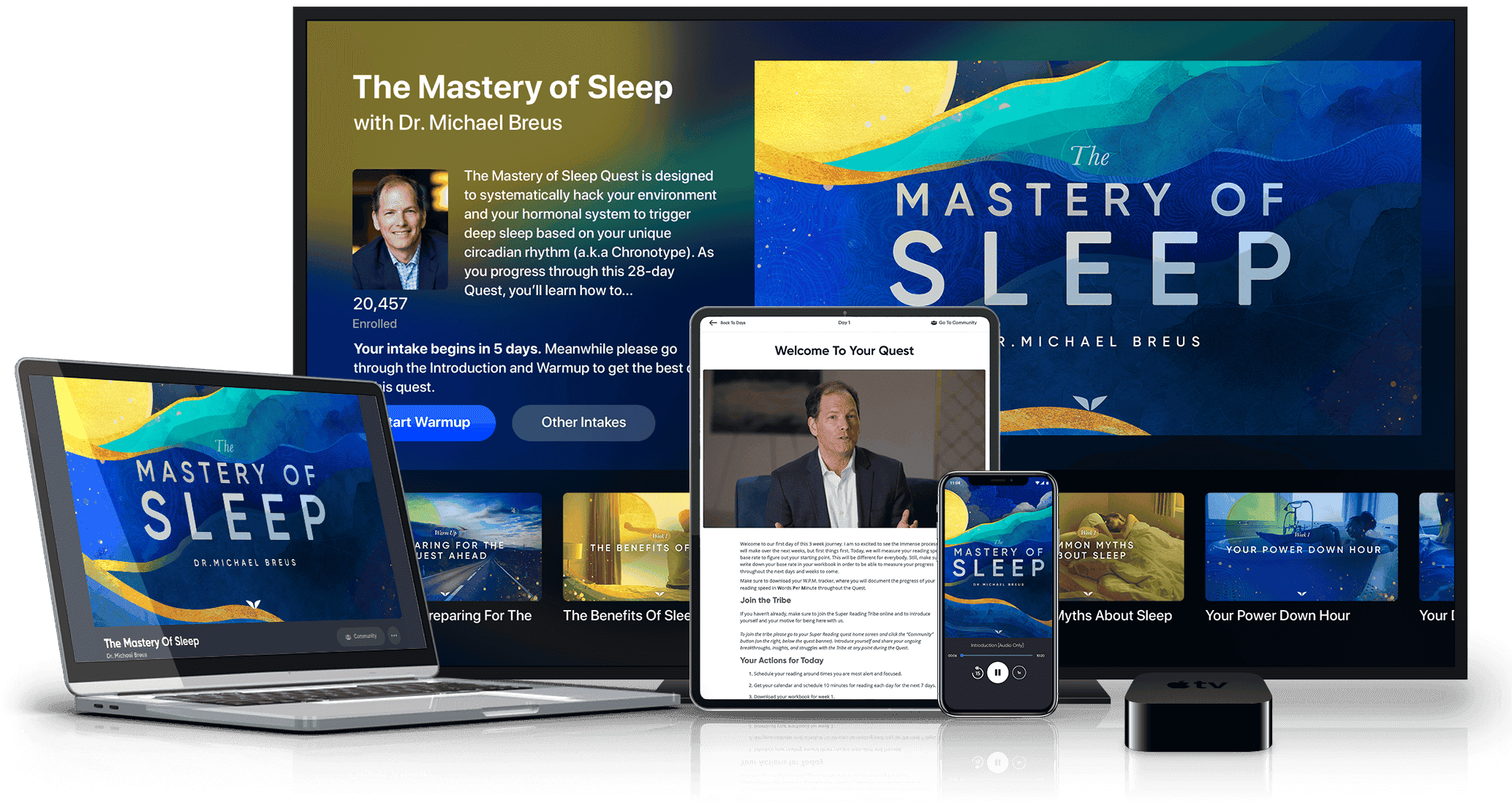 The Mastery of Sleep on multiple devices
