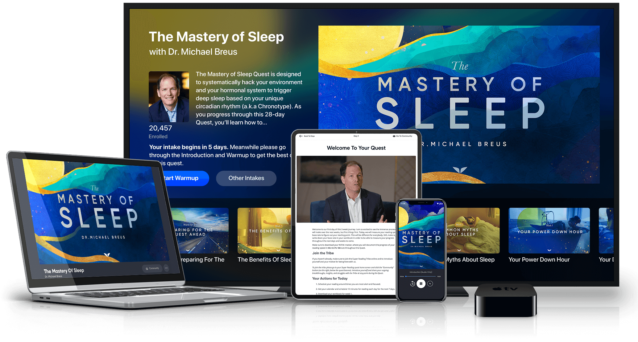 The Mastery of Sleep on multiple devices