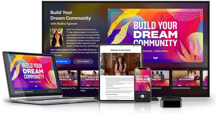 Build Your Dream Community on multiple devices