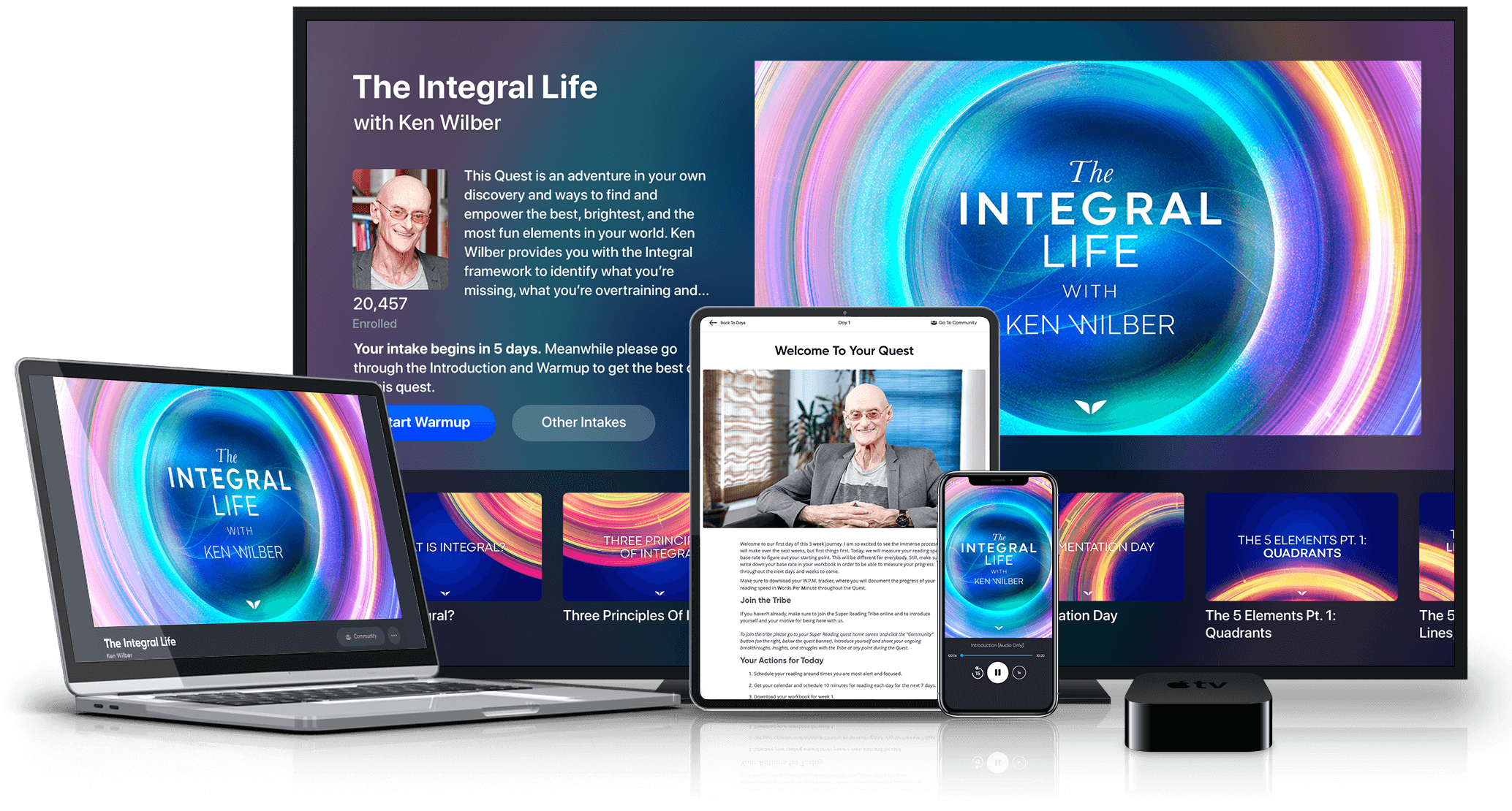 The Integral Life on multiple devices