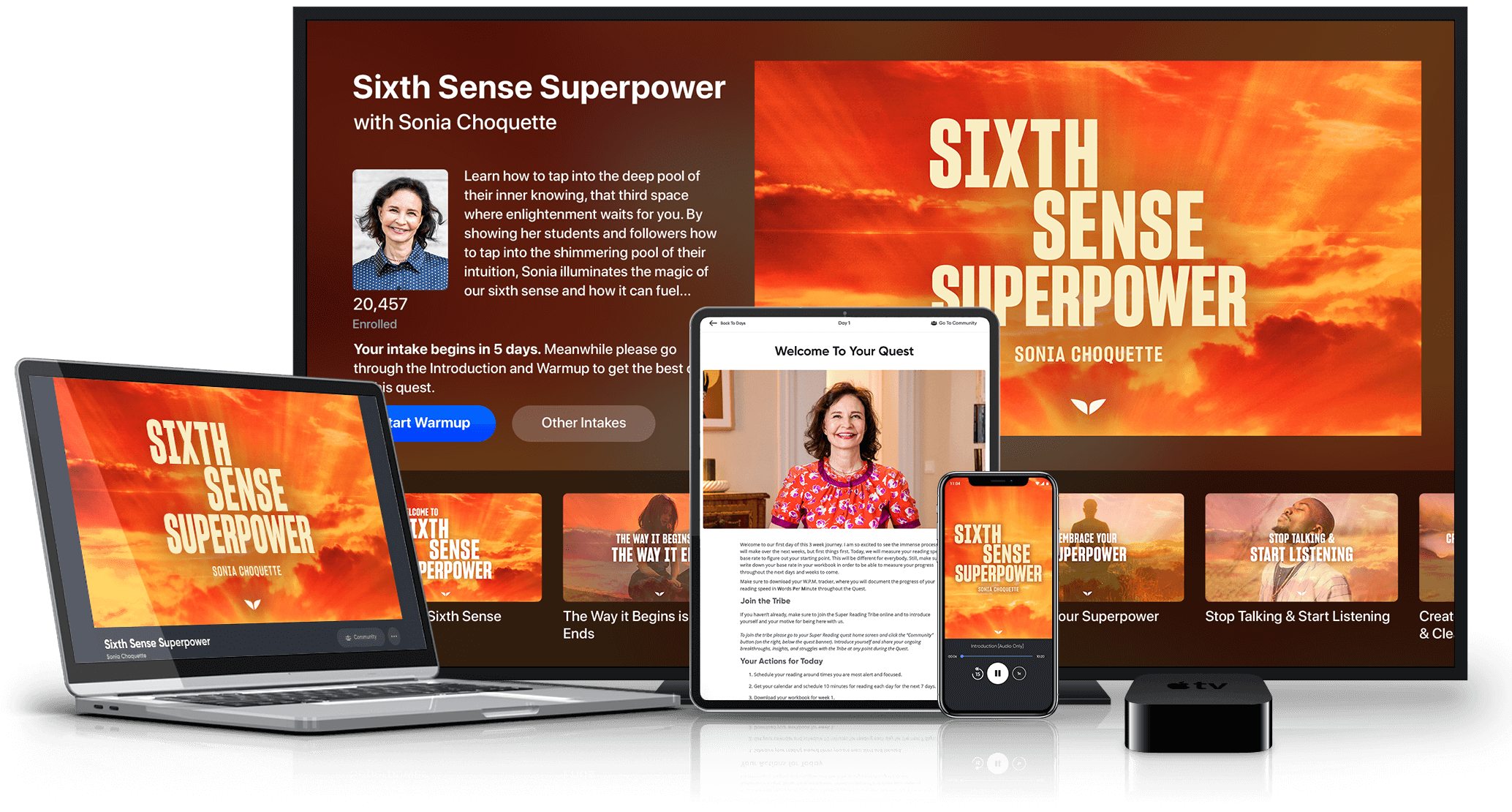 Superpouvoir du sixième sens sur plusieurs appareils