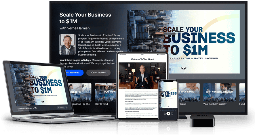 Scale Your Business to $1M on multiple devices