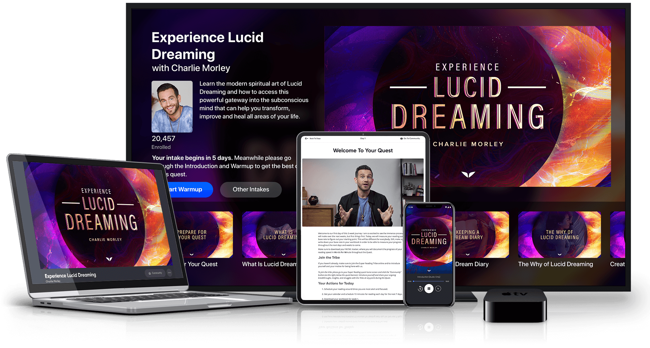 Experience Lucid Dreaming on multiple devices