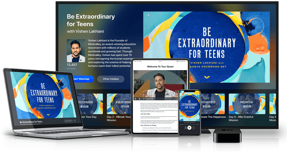 Be Extraordinary For Teens in various devices