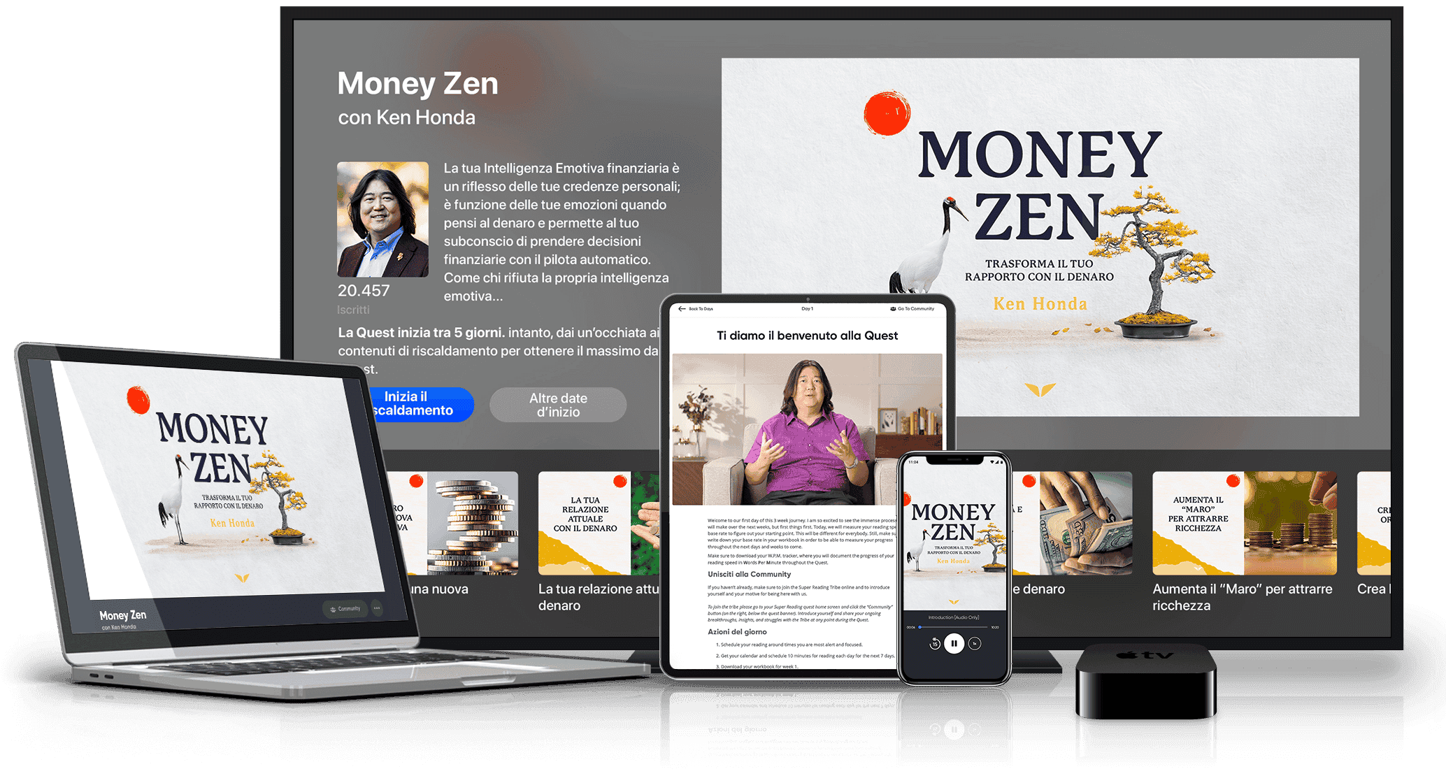 Money EQ on multiple devices