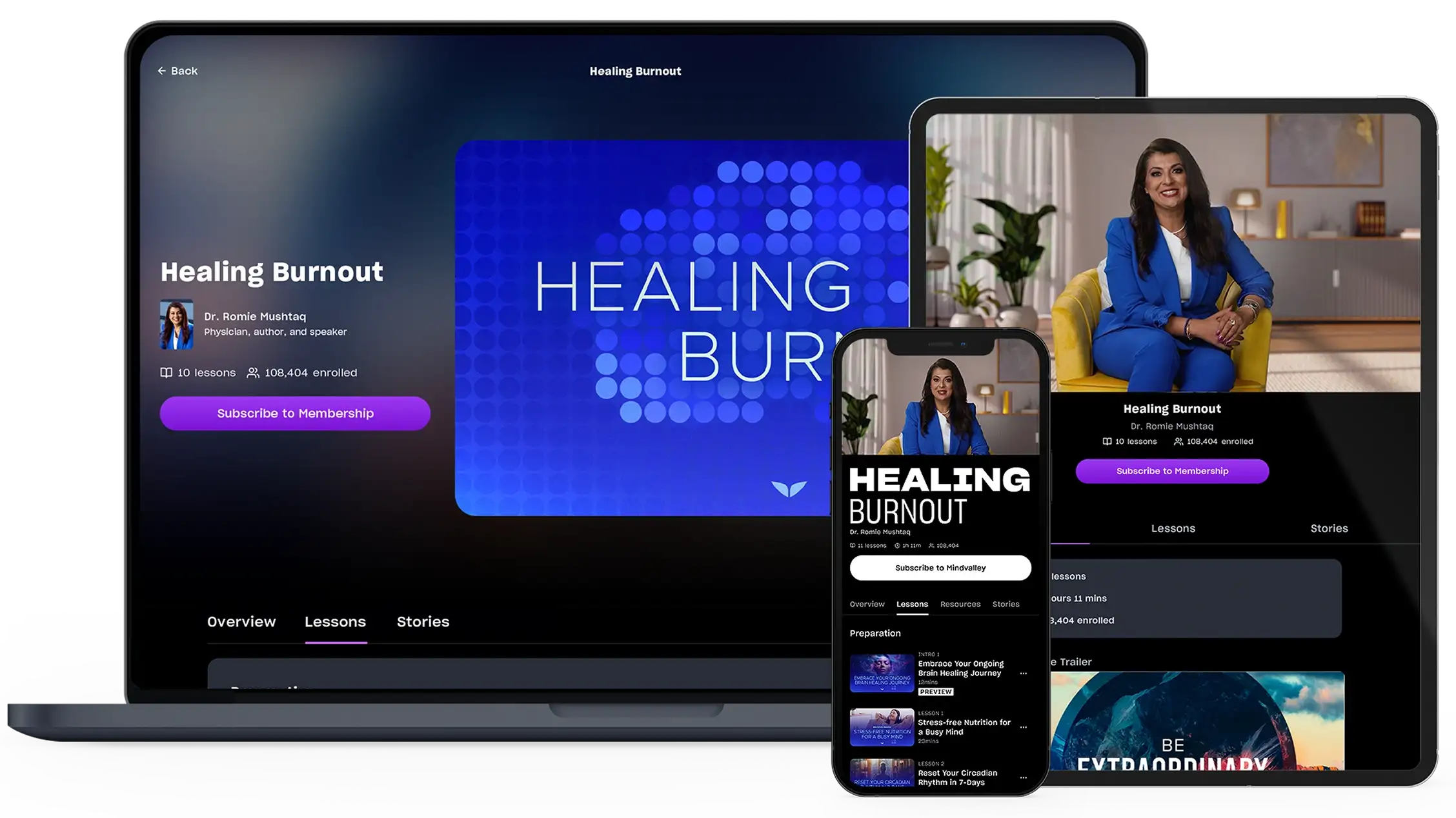 Healing Burnout on multiple devices
