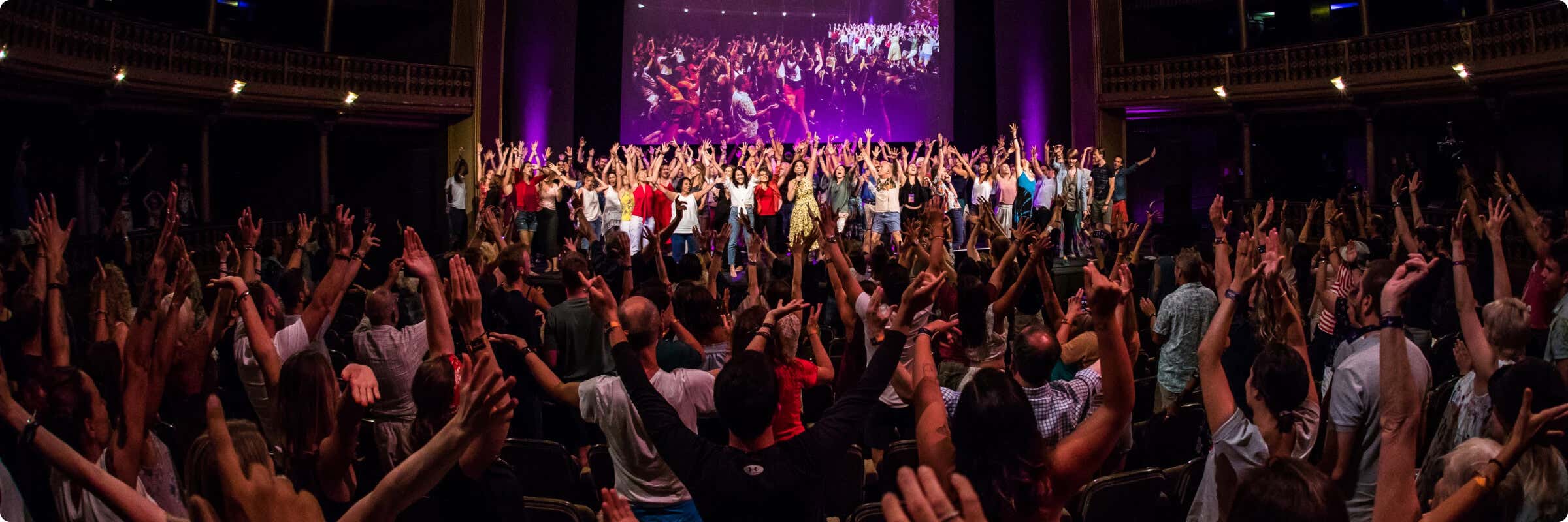 Celebration of students at Mindvalley University