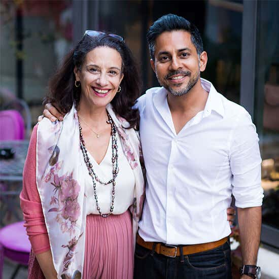 Katherine with Vishen