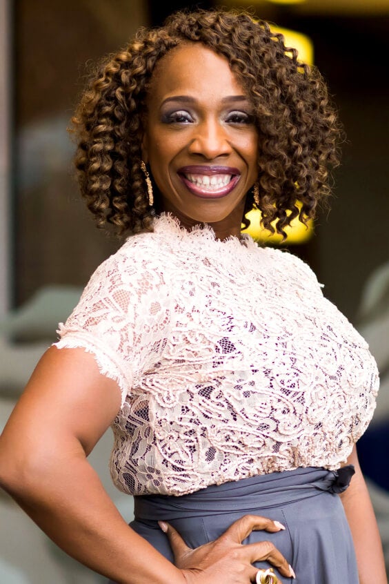 Public speaking with Lisa Nichols