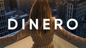 Category Money - a young women overlooking the cityline