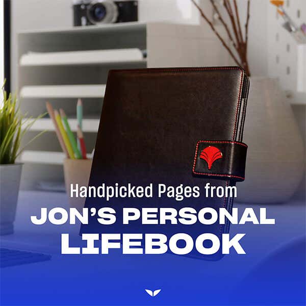 Handpicked pages from Jon's Personal Lifebook