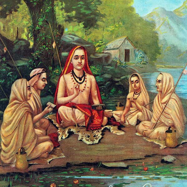 Adi Shankara, philosopher and curator of the Advaita Vedanta doctrine