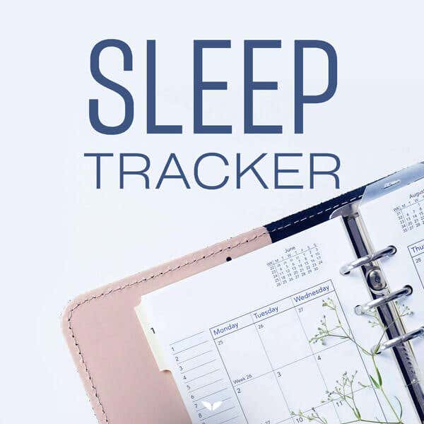 A sleep tracker book