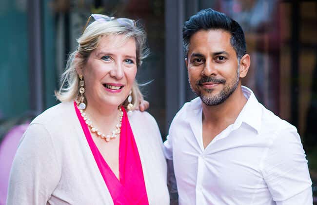 Marie Diamond and Vishen Lakhiani