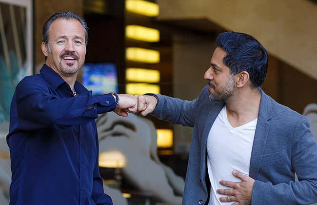 Vishen Lakhiani and Eric Edmeades