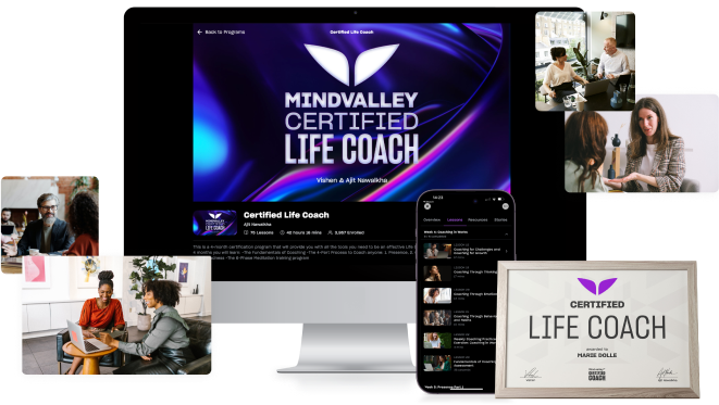 Certified Life Coach on multiple devices