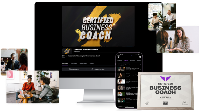 Certified Life Coach on multiple devices