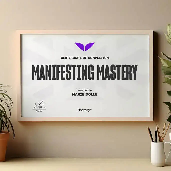 Certificate of Completion