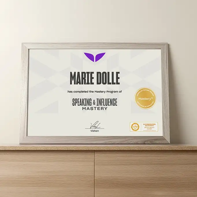 Certificate of Completion