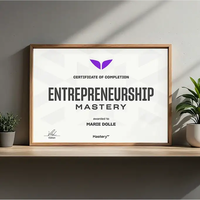 Certificate of Completion