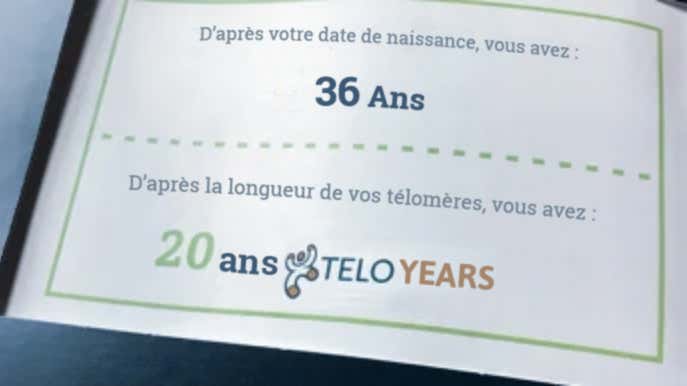 Le test des télomères de Ben montre qu’à 36 ans, son corps fonctionne comme celui d’une personne de 20 ans.