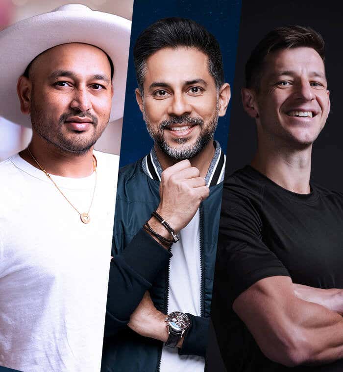 Vishen, Ajit & Lorenzo