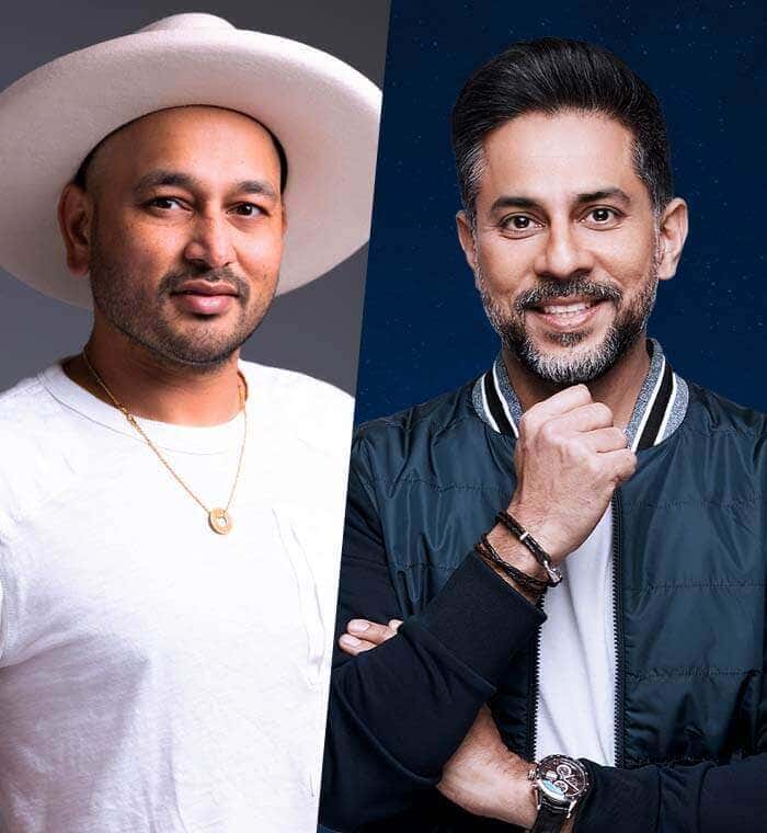 Ajit and Vishen front portrait