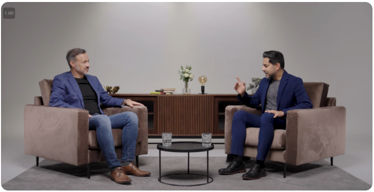 Vishen and Eric Edmeades discussing WILDFIT vs. GLP-1 medications