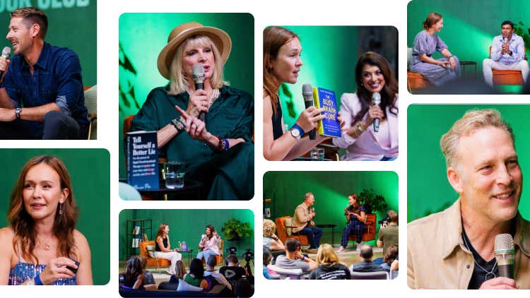 Collage of Mindvalley events