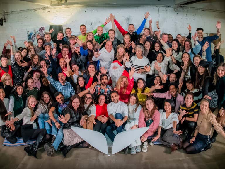 Tribe member group picture at Tallin meet up 2021