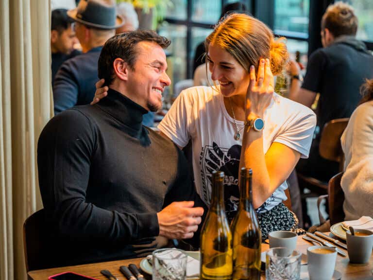 Tribe members interacting at Tallin meetup 2021