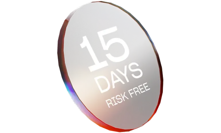 15 days risk free