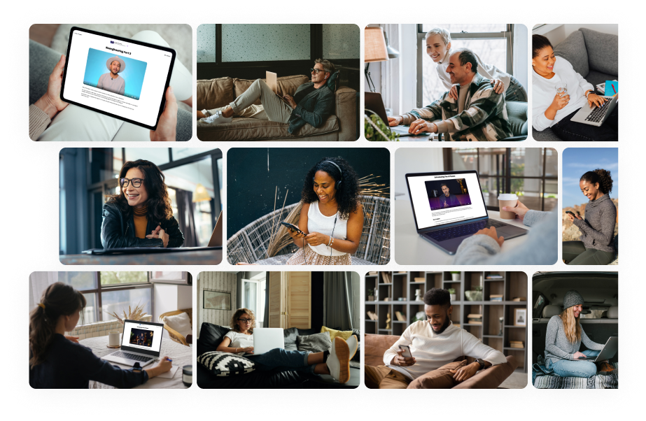 World-class weekly training on-demand